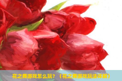 花之舞游戏怎么玩？（花之舞游戏玩法详解）