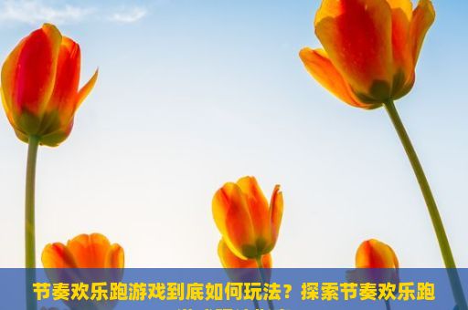 节奏欢乐跑游戏到底如何玩法？探索节奏欢乐跑游戏玩法指南