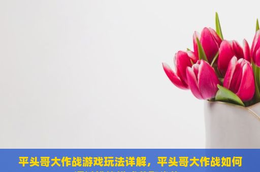 平头哥大作战游戏玩法详解，平头哥大作战如何通过挑战模式获取优势？