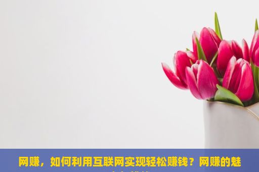 网赚，如何利用互联网实现轻松赚钱？网赚的魅力与挑战