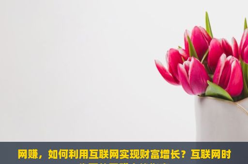 网赚，如何利用互联网实现财富增长？互联网时代下的网赚实战指南