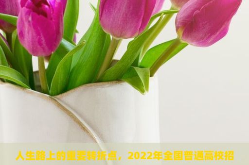 人生路上的重要转折点，2022年全国普通高校招生制度改革的探索与思考