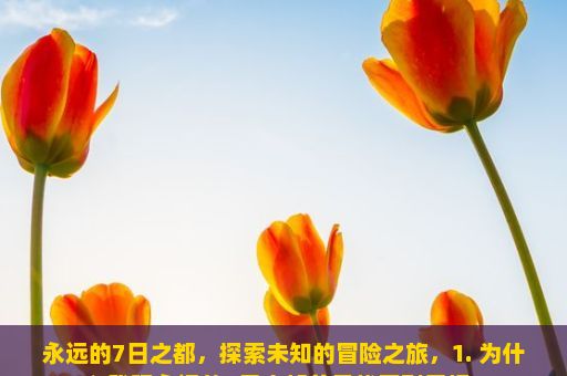 永远的7日之都，探索未知的冒险之旅，1. 为什么我玩永远的7日之都总是找不到目标？