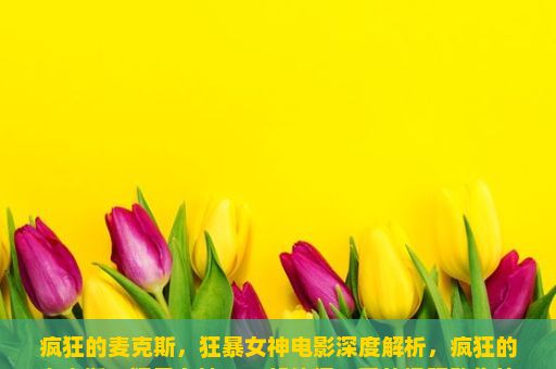 疯狂的麦克斯，狂暴女神电影深度解析，疯狂的麦克斯，狂暴女神，一部值得一看的极限动作片