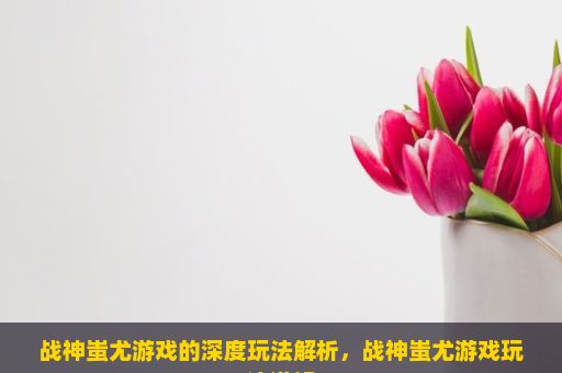 战神蚩尤游戏的深度玩法解析，战神蚩尤游戏玩法详解