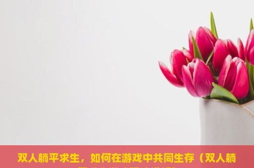 双人躺平求生，如何在游戏中共同生存（双人躺平求生游戏玩法详解）