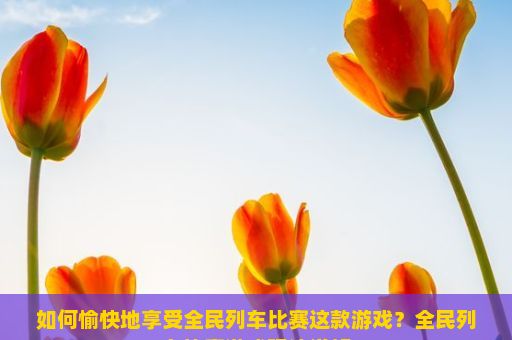 如何愉快地享受全民列车比赛这款游戏？全民列车比赛游戏玩法详解