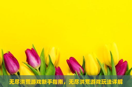 无尽洪荒游戏新手指南，无尽洪荒游戏玩法详解